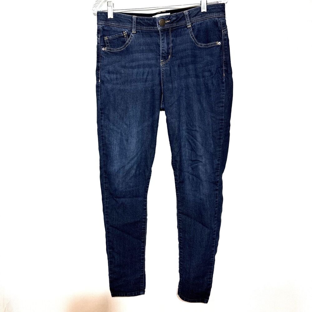Artisan Crafted for Democracy Women's Straight Leg Dark Blue Jeans - 6